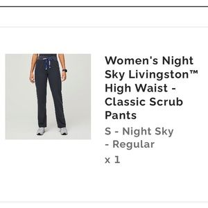 Women's Livingston High Waist scrubs pants